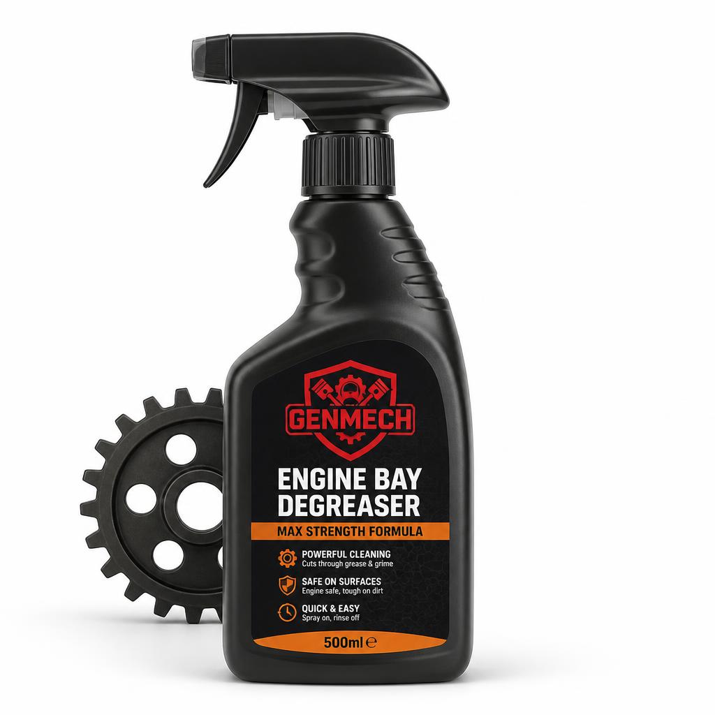 GENMECH Engine Revive 500 ml — Engine Bay product bottle, front view