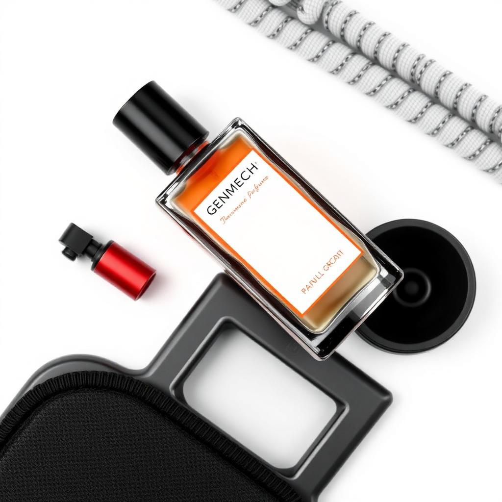 GENMECH Midnight Oud — top-down flat lay thumbnail