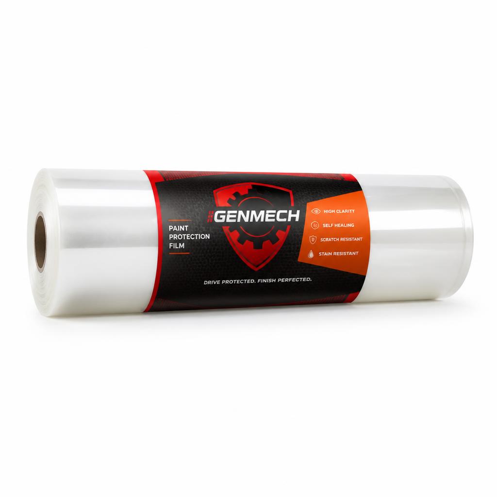 GENMECH Black Eclipse 1.52 × 15 m — Protection Film product bottle, front view